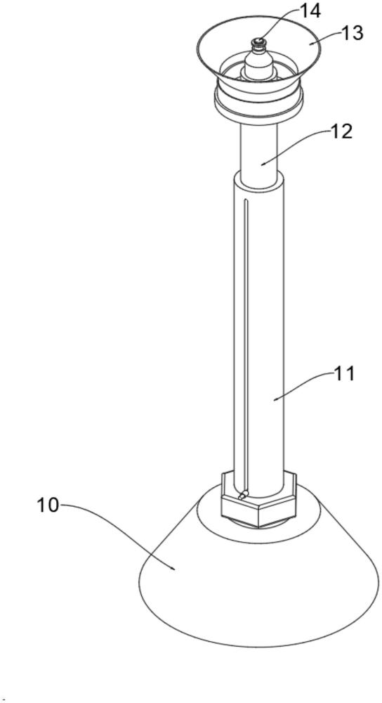 一種建筑工程用頂壁螺栓安裝架的制作方法