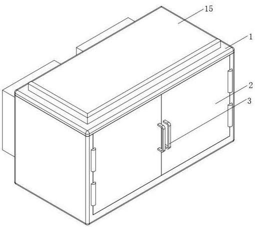 一種具有殺菌作用的勞保用品存放裝置的制作方法