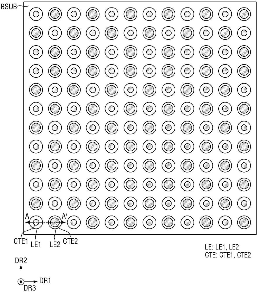 發(fā)光元件陣列、掩模及發(fā)光元件的制造方法與流程