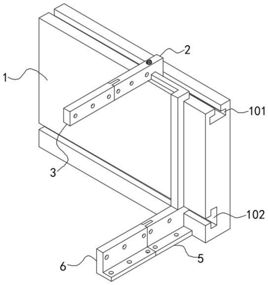 一種裝配式建筑用墻板分隔裝置的制作方法