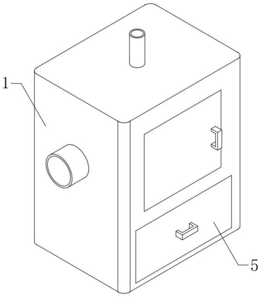 一種廢氣粉塵的降塵噴淋組件的制作方法