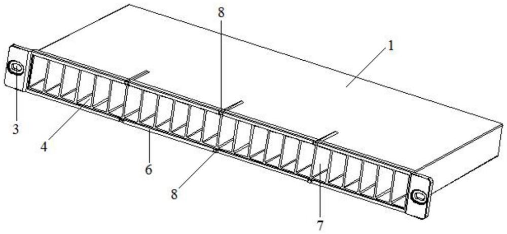 一種屯線理線架及機(jī)房機(jī)柜的制作方法