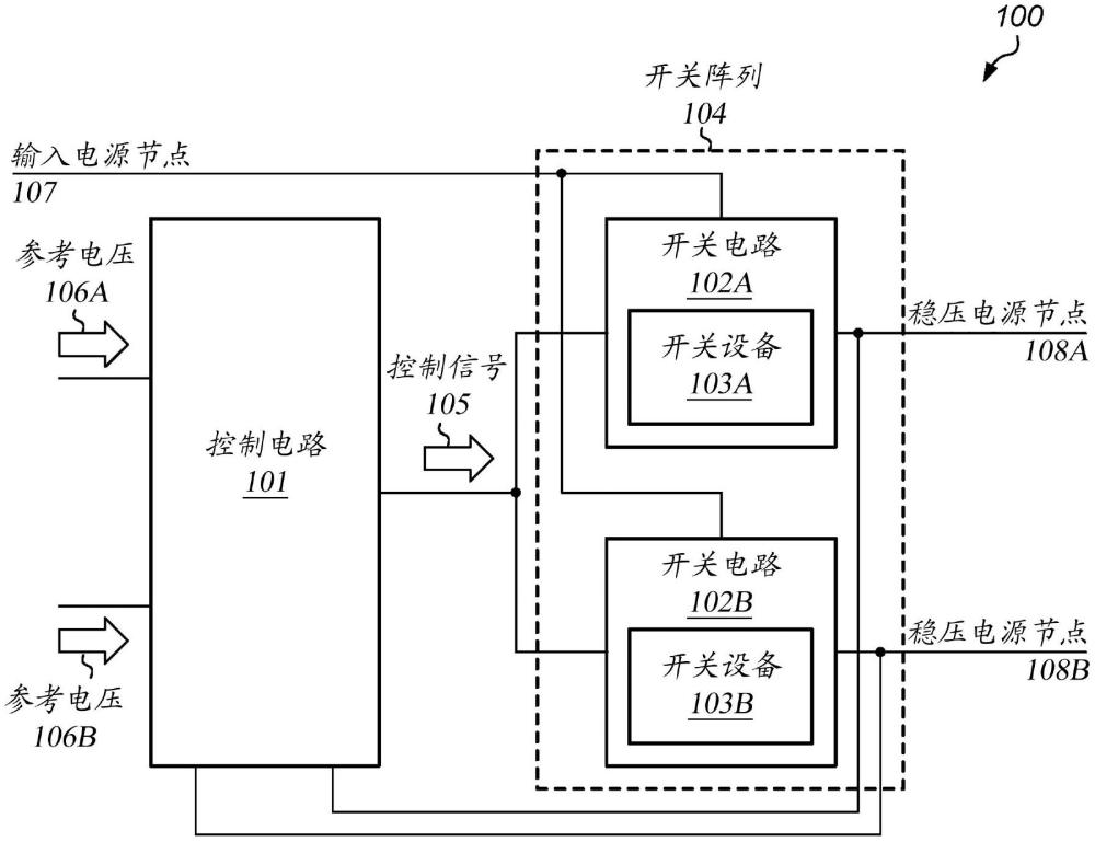 穩(wěn)壓器開關(guān)陣列的制作方法