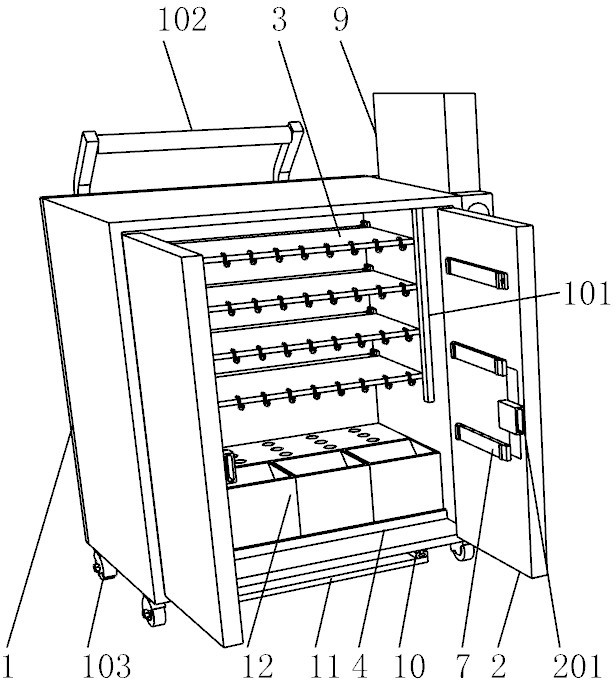 一種汽修工具架的制作方法