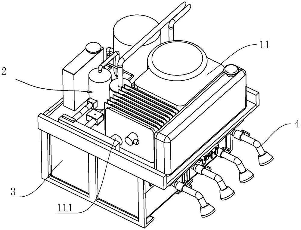 一種用于農(nóng)藥噴灑的燃油驅(qū)動(dòng)無人機(jī)的制作方法