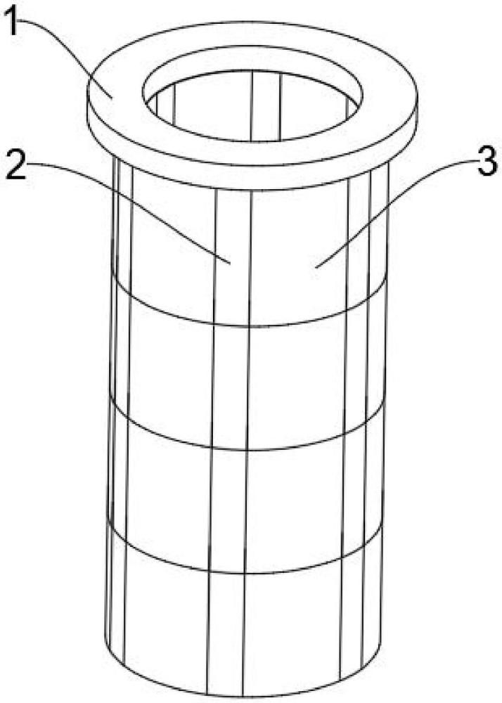 一種地底精餾塔井護壁施工支護裝置的制作方法