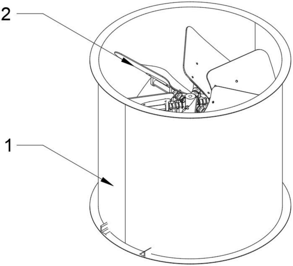 一種高效通風(fēng)軸流風(fēng)機(jī)的制作方法