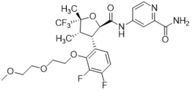 四氫呋喃甲酰胺類鈉通道調(diào)節(jié)劑及其在醫(yī)藥上的應用的制作方法