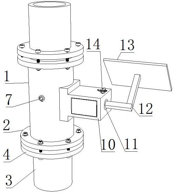 一種抽油機(jī)井井筒結(jié)蠟監(jiān)測預(yù)警裝置的制作方法