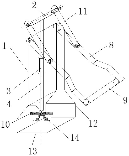 一種小型手動(dòng)壓力機(jī)的制作方法