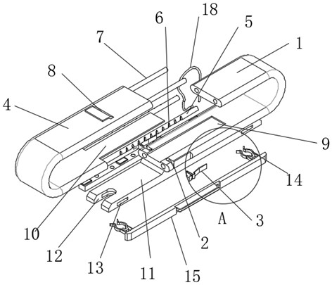 一種計算機機房束線器