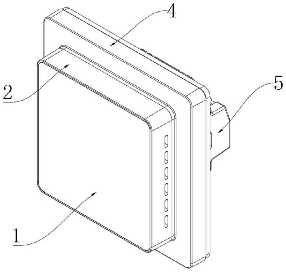 一種溫控器面板組件的制作方法