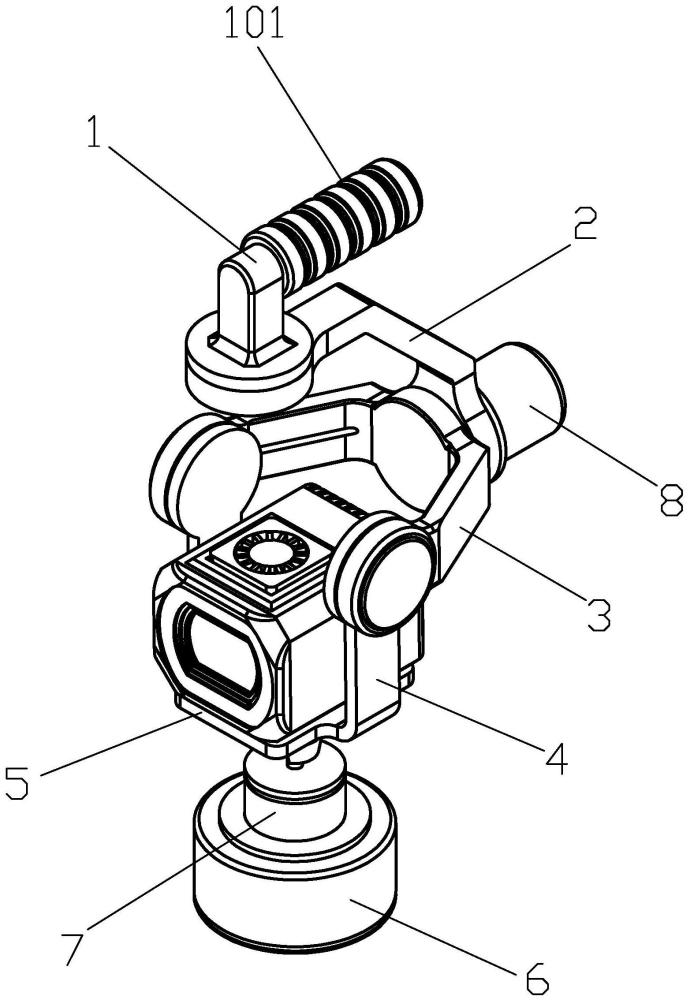 一種三軸手持穩(wěn)定器的制作方法