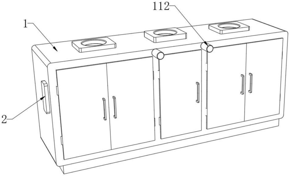 一種帶有內(nèi)溫調(diào)控機(jī)構(gòu)的防護(hù)式IGBT電源柜的制作方法