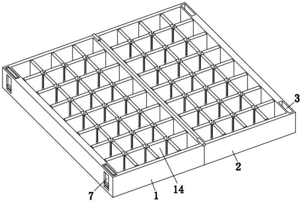 一種醫(yī)療藥品分裝托盤的制作方法