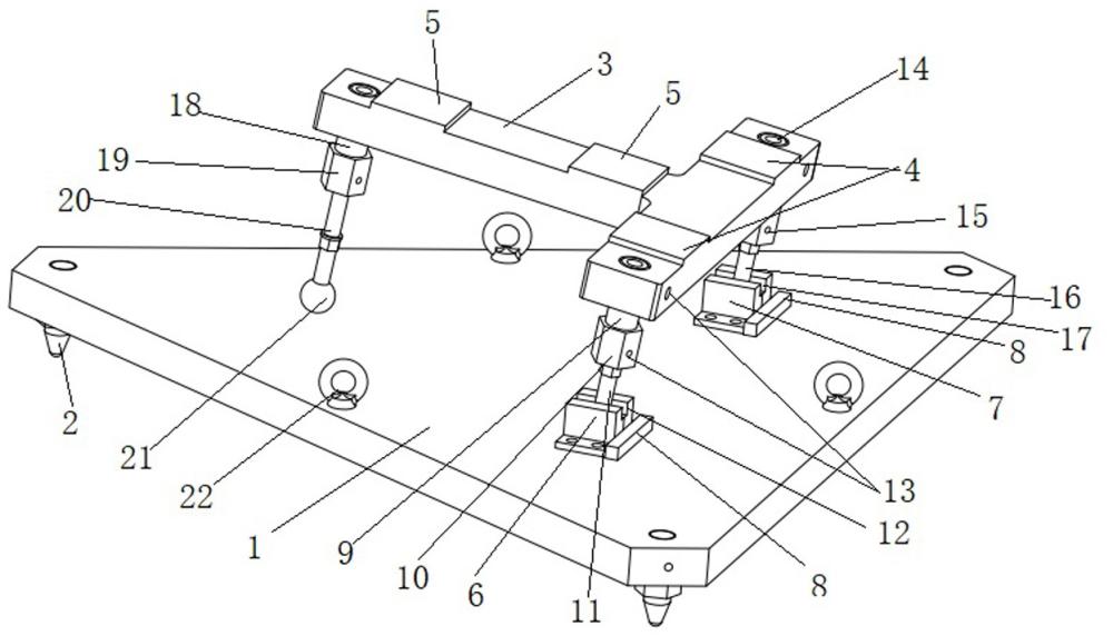 一種多角度傾斜轉(zhuǎn)臺調(diào)整具的制作方法