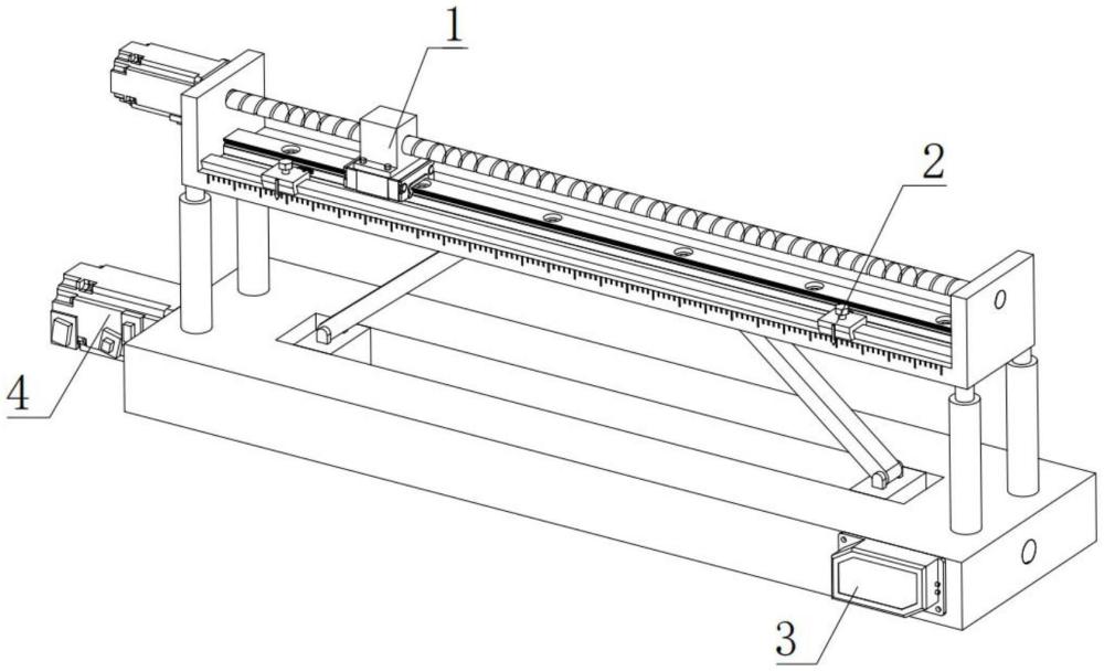 一種電機(jī)驅(qū)動(dòng)可調(diào)節(jié)的直線滑臺(tái)的制作方法