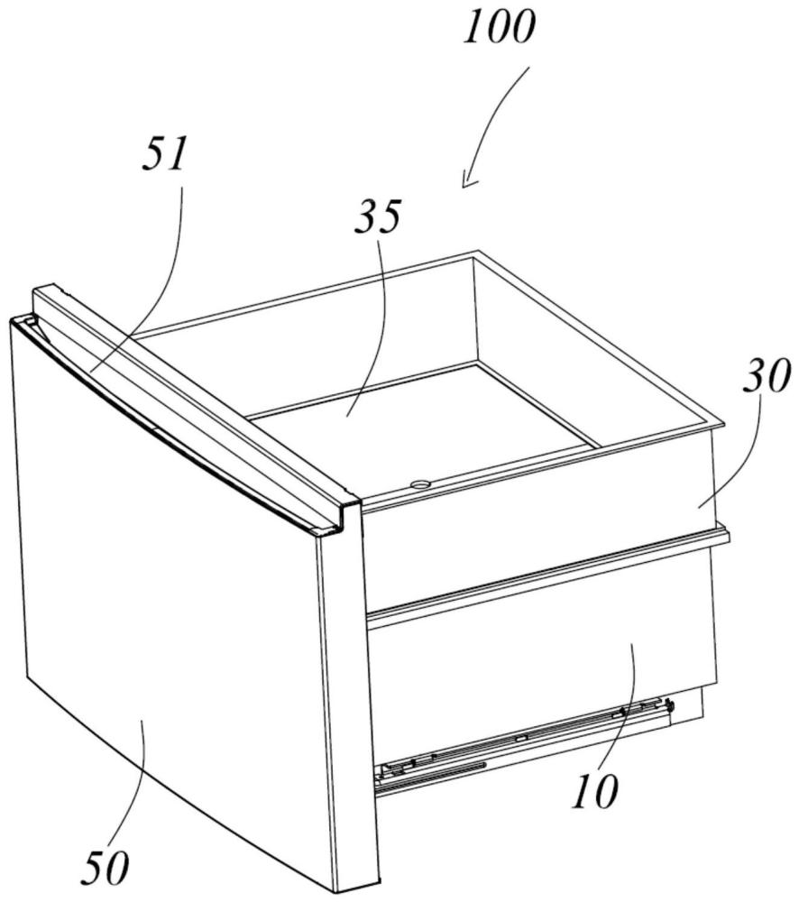 抽屜組件及冰箱的制作方法