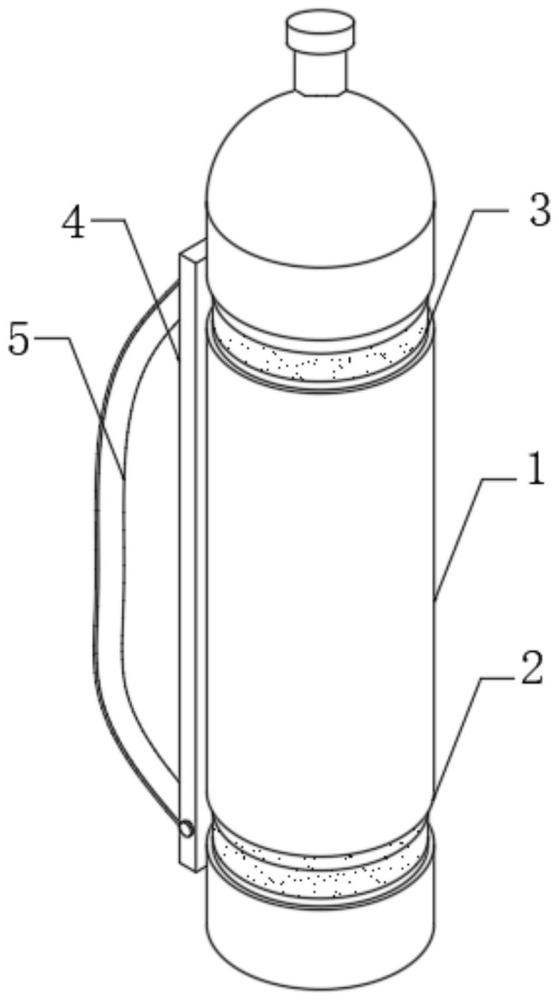 一種方便背帶的金屬氧氣瓶的制作方法