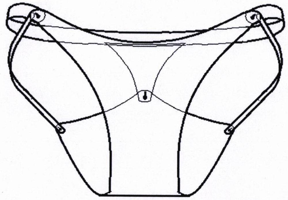 五角襠片內(nèi)褲的制作方法