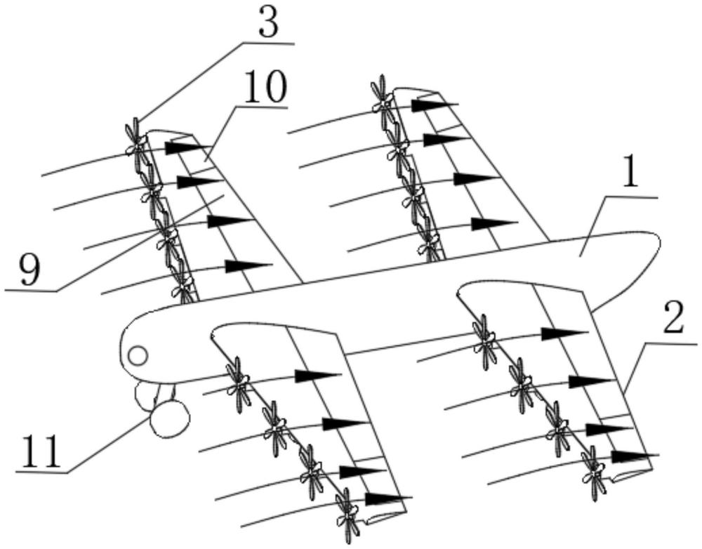螺旋槳吹翼增升式多翼飛行器及其控制方法與流程