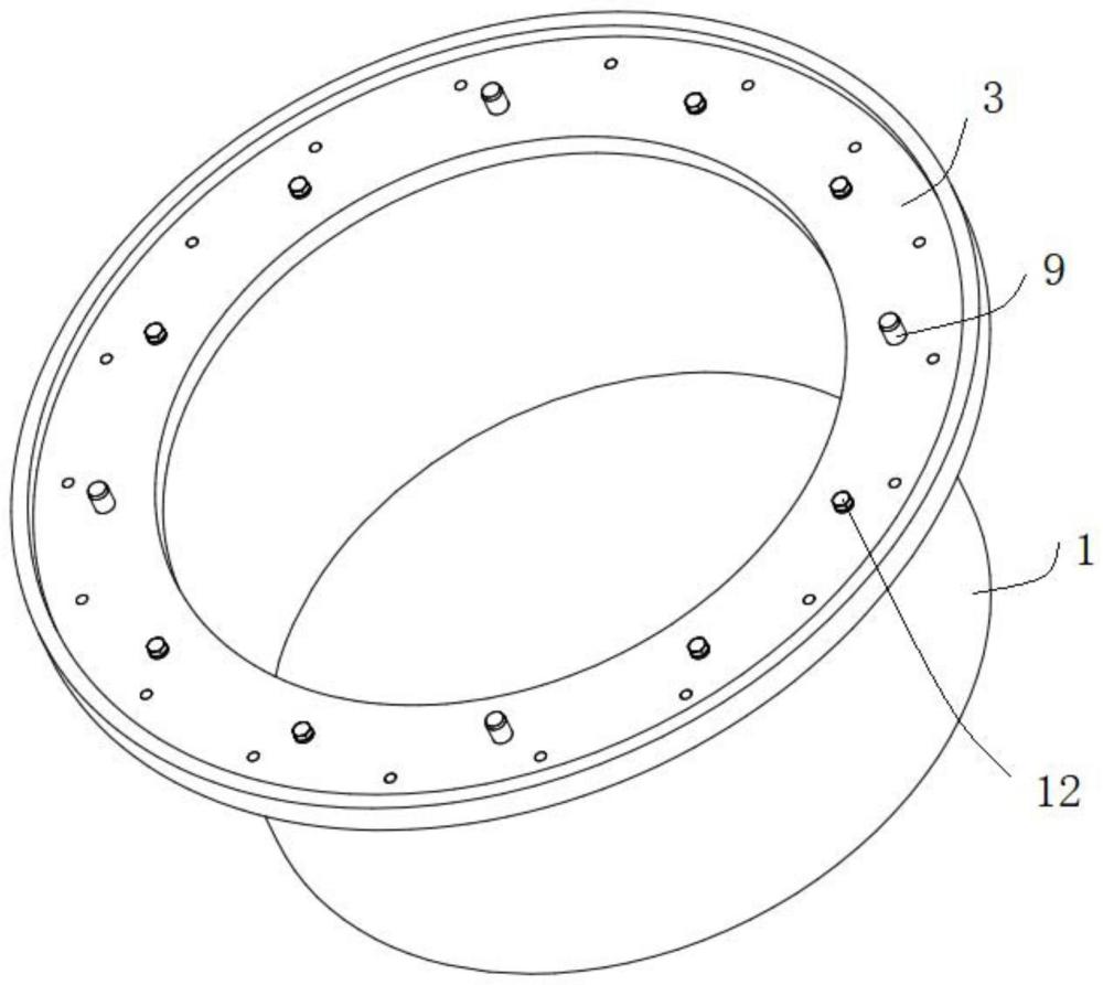 一種用于電磁屏蔽的外翻法蘭組合結(jié)構(gòu)工裝的制作方法