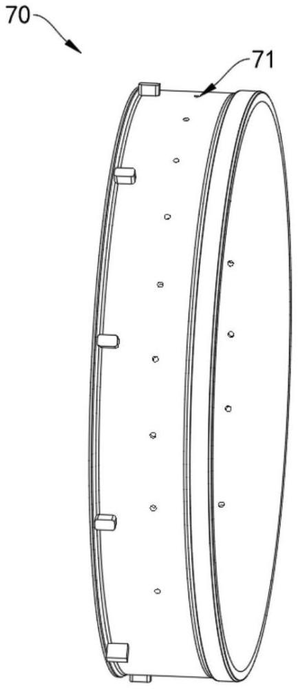 導(dǎo)油環(huán)通孔非均勻排列的電機(jī)、動(dòng)力總成及電動(dòng)車輛的制作方法