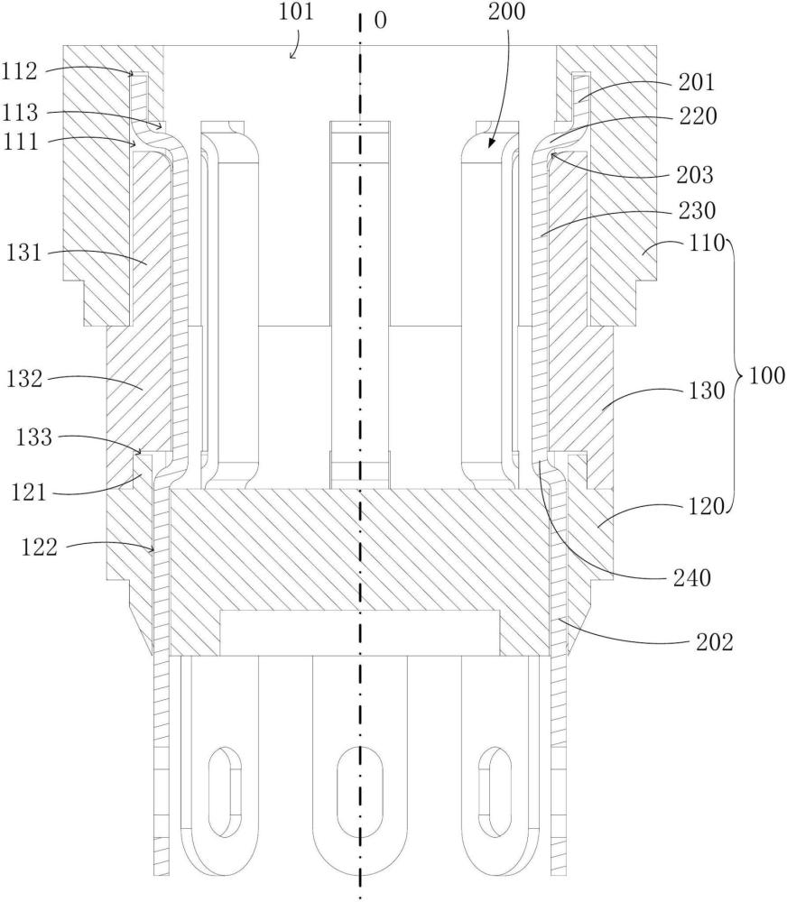 母端插接件及電性連接器的制作方法