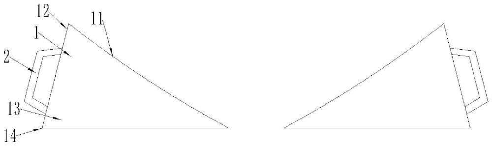 一種三角阻車結(jié)構(gòu)的制作方法