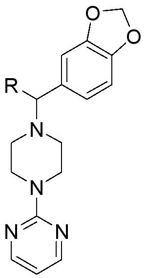 二芳基甲基嘧啶哌嗪類化合物及其制備方法、藥物組合物和應(yīng)用與流程