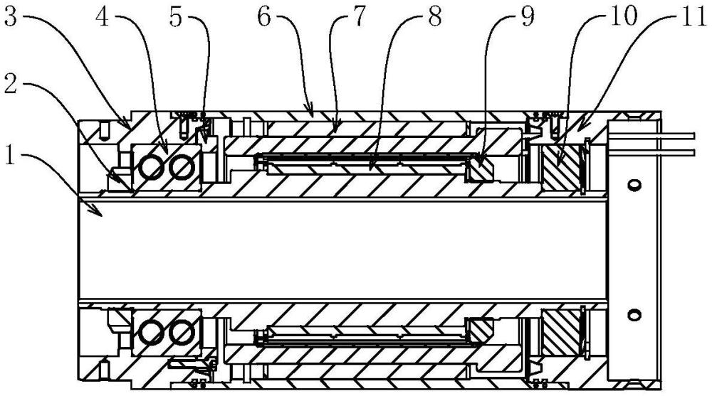 可多臺(tái)聯(lián)合使用的中空電機(jī)的制作方法