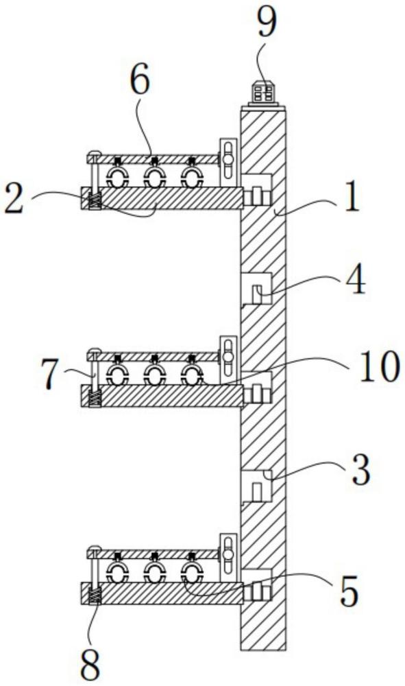 一種電力井裝配式電纜支架的制作方法