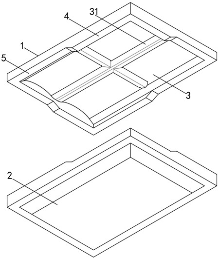 磷建筑石膏模盒的制作方法