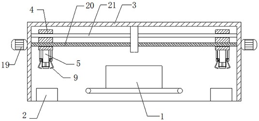 一種陶瓷基板燒結爐用上料結構的制作方法