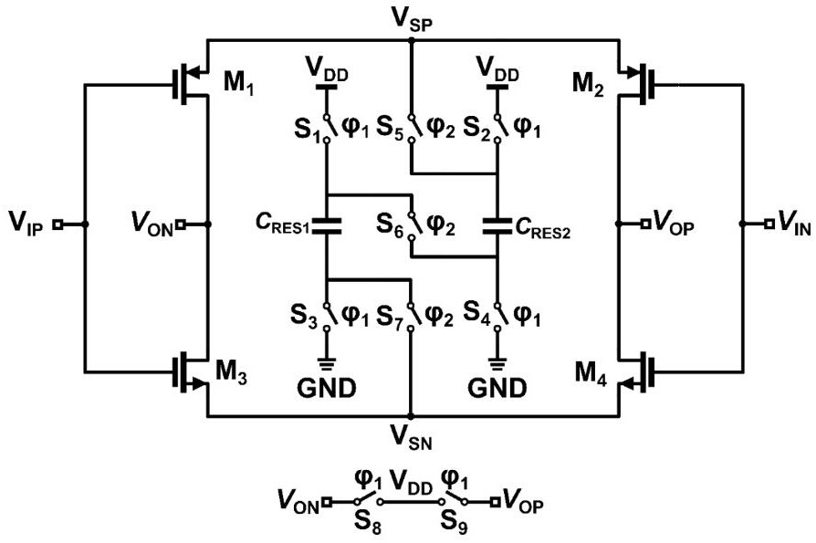 一種基于電容堆疊的浮動反相放大器及其應(yīng)用