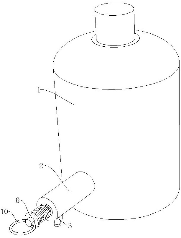 一種環(huán)保涂料生產(chǎn)用取樣機(jī)構(gòu)的制作方法