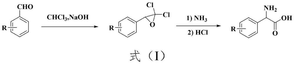 一種苯甘氨酸衍生物的合成方法與流程