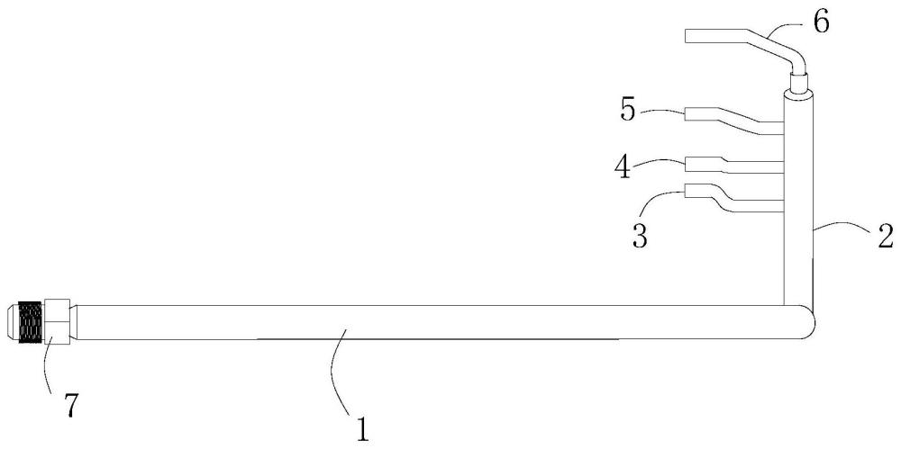 空調(diào)蒸發(fā)器輸入管組件的制作方法