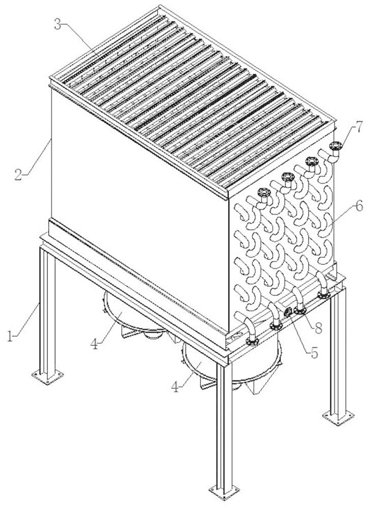 一種高粘性流體冷卻用空冷器的制作方法