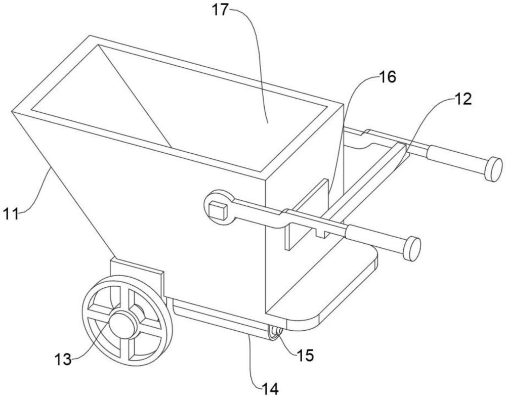 一種建筑施工用手推車的制作方法