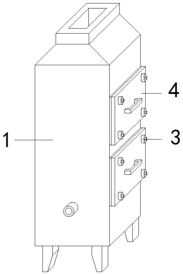 一種方便調(diào)控填料用量的填料吸收塔的制作方法