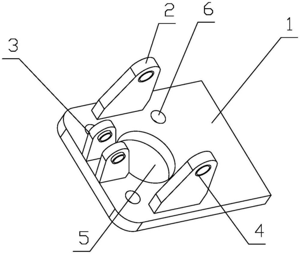 一種拖拉機轉(zhuǎn)向柱支架的制作方法