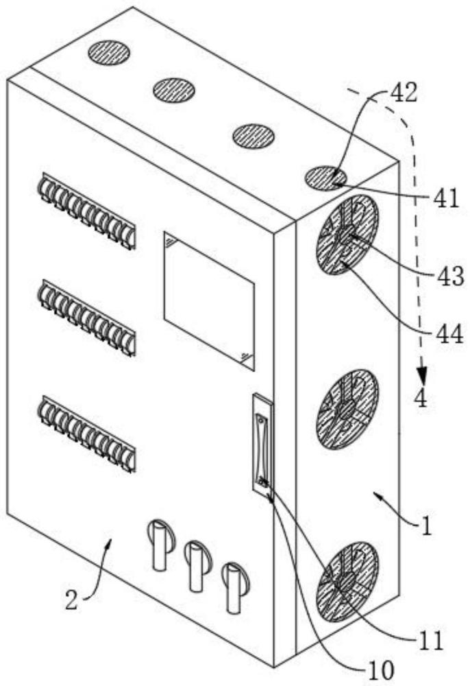 一種方便檢修的弱電工程用控制柜的制作方法