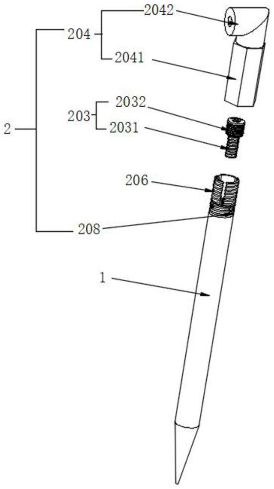 一種電力工程用電力接地樁的制作方法