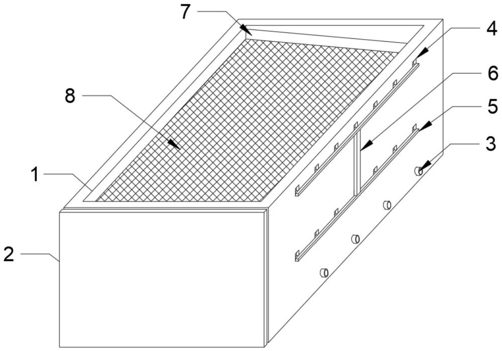 一種建筑工程用廢水過濾槽的制作方法