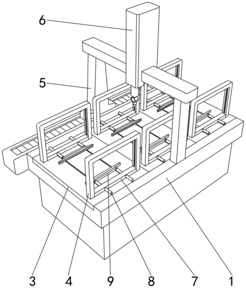 一種具有調(diào)節(jié)功能的三坐標(biāo)檢測(cè)機(jī)的制作方法