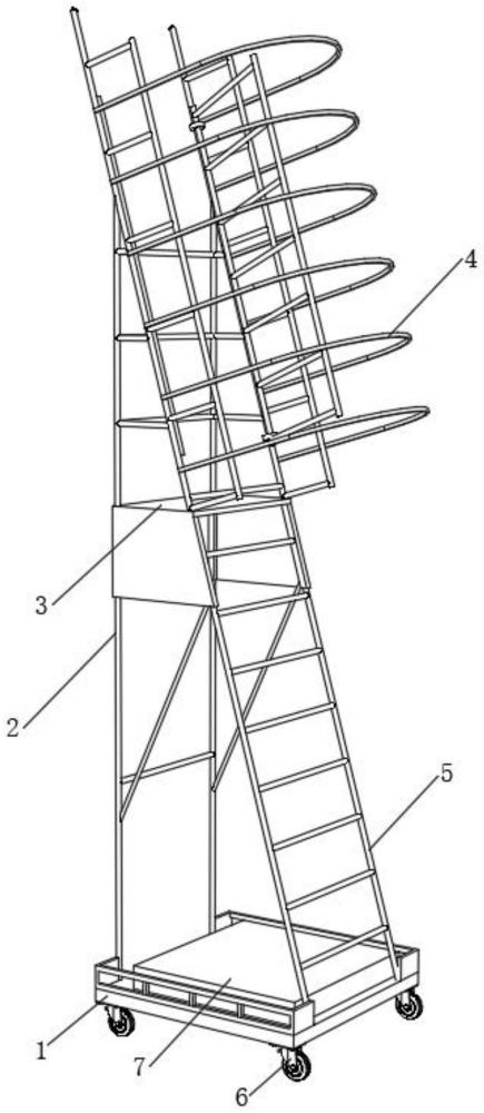 一種多功能移動式登高安全梯的制作方法