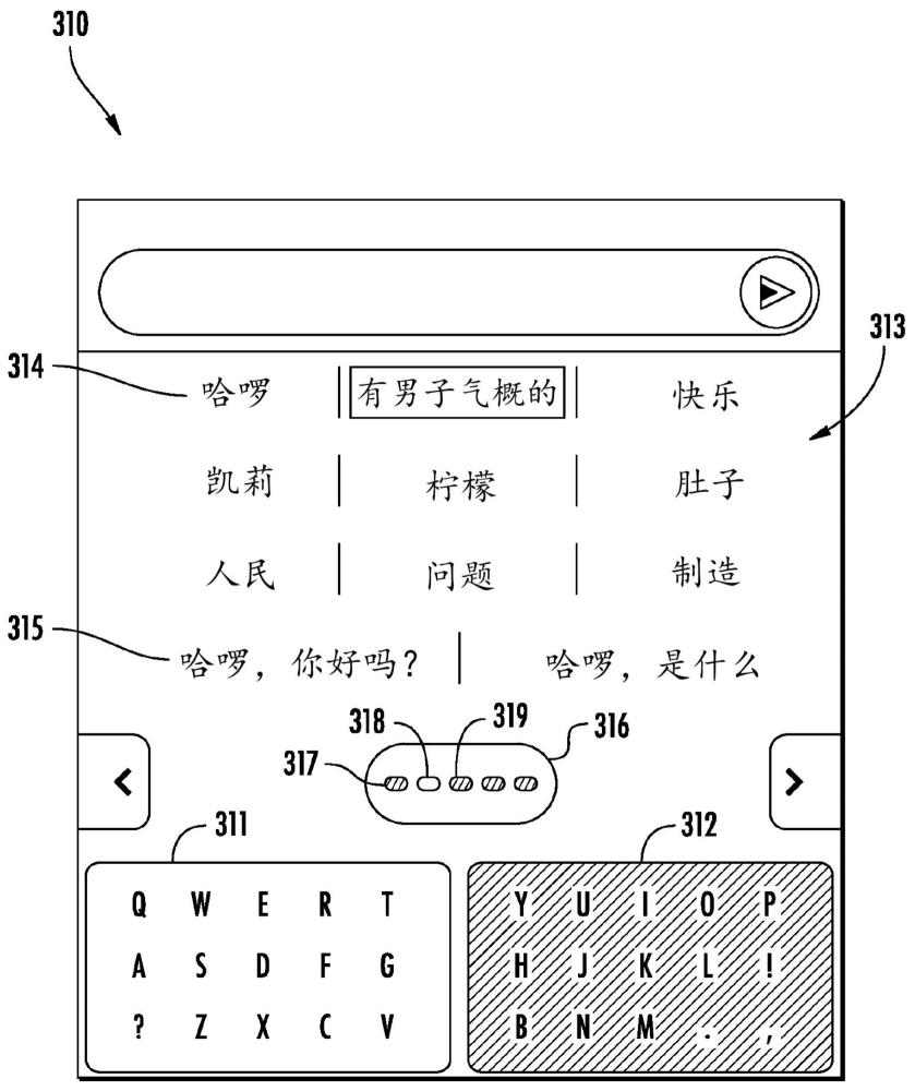 對于處理低準(zhǔn)確率輸入具有改進(jìn)的穩(wěn)健性的預(yù)測輸入界面的制作方法