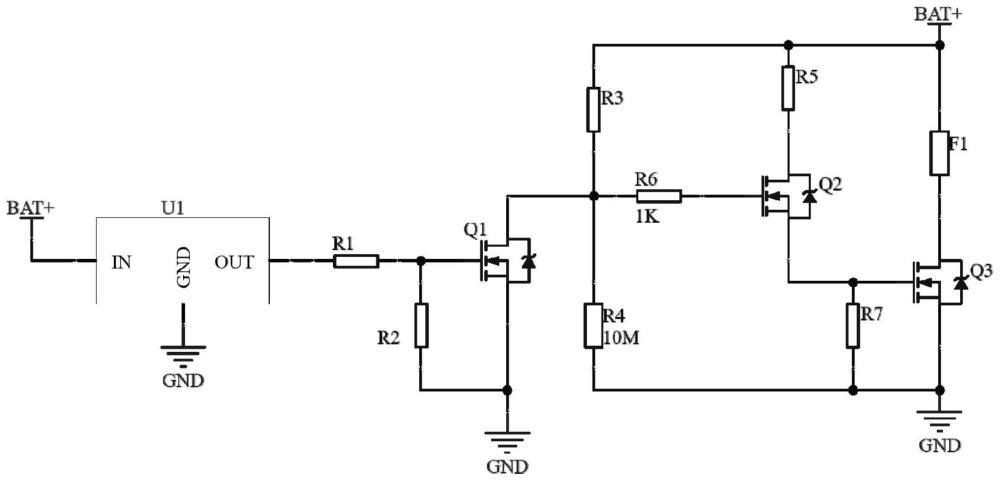 一種電池欠壓提示電路及電池管理系統(tǒng)的制作方法