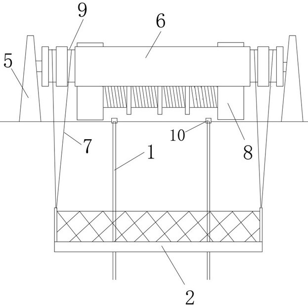 一種建筑外墻施工用升降裝置的制作方法